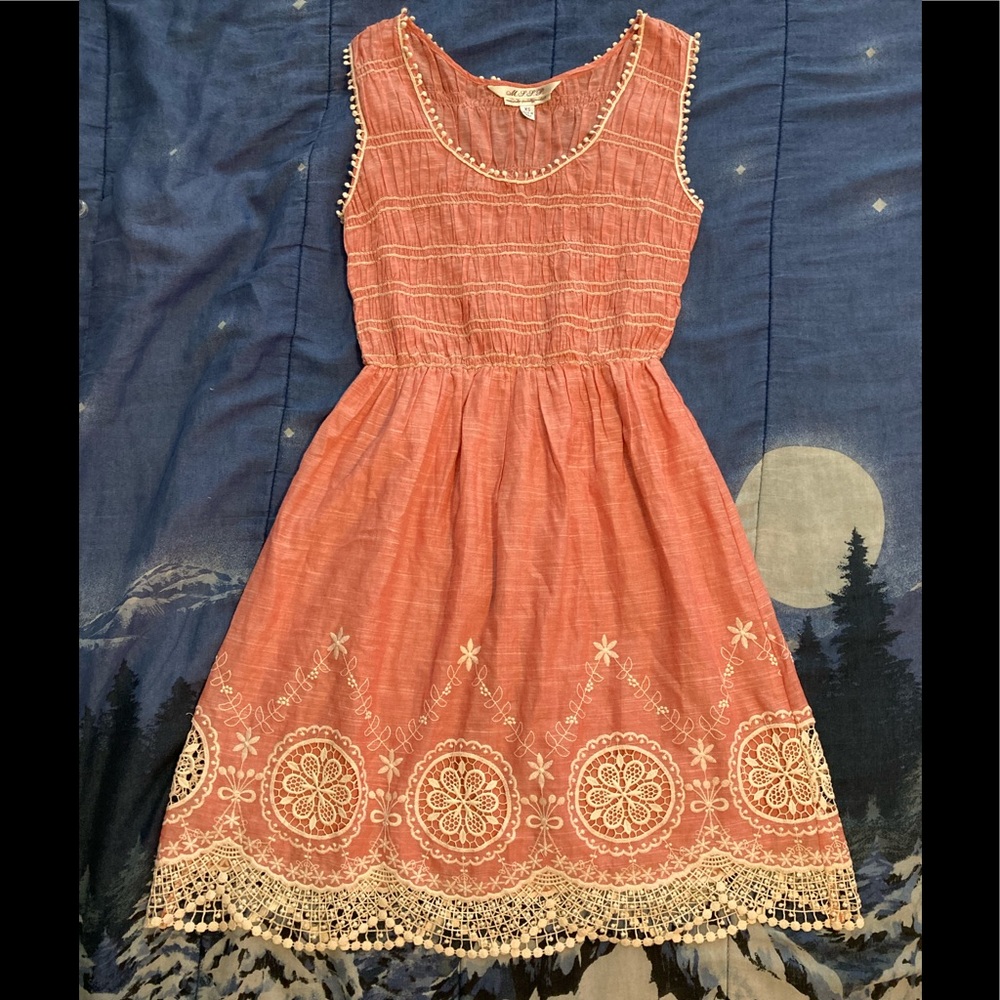 M.S.S.P. Dusty Pink Cotton Sundress